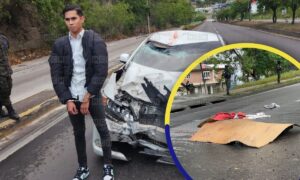 Detienen a conductor que intentó huir tras dejar muerto a motociclista en el Anillo Periférico » HCH