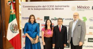México celebra 216 años de Independencia en San Pedro Sula